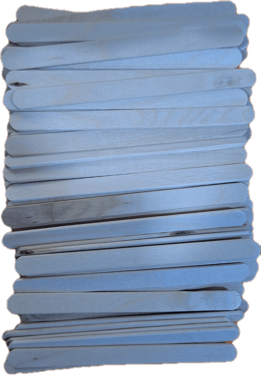 Palitos Madera Para Paleta aprox 500pz Kikoleta