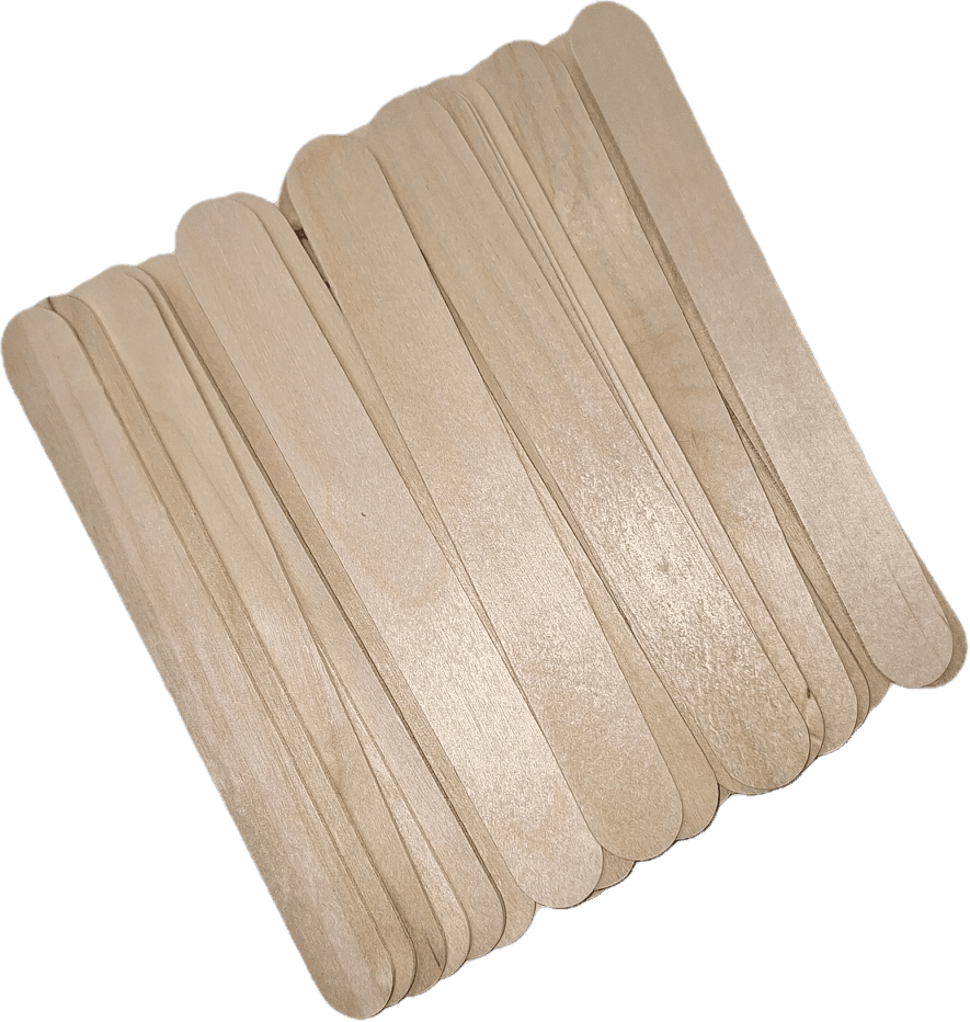 Abatelenguas Madera Para Manualidades Escolar 1 Kg 380 Pz